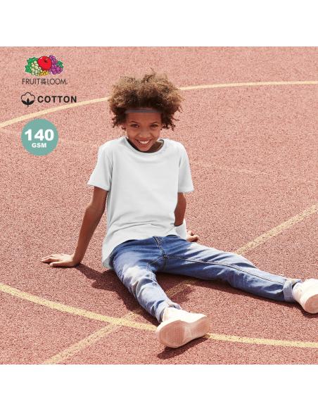 Camiseta Niño Blanca Ecológica Personalizada ILEZOD