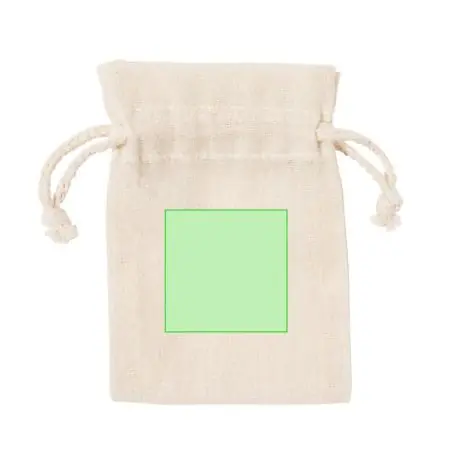 Bolsita de algodón 105 g/m² con cordón