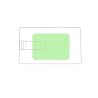 Memoria USB tarjeta caña de trigo ABS 16GB plegable eco - Imagen 4