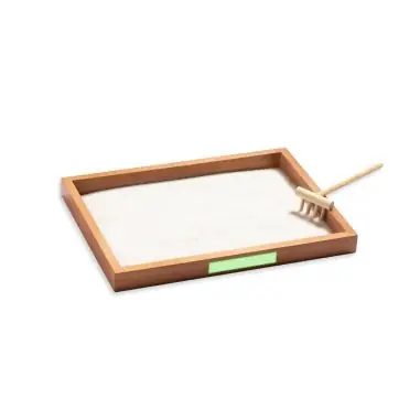 Jardín zen de madera para escritorio