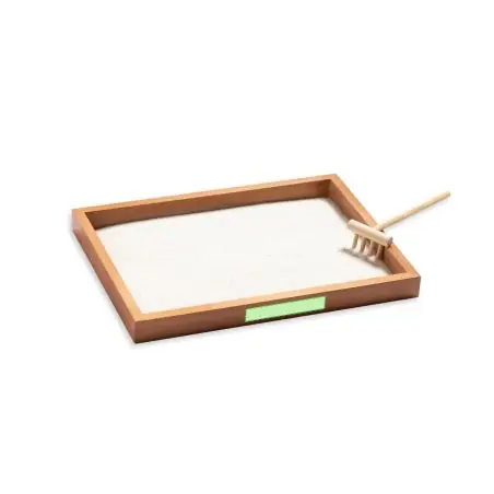 Jardín zen de madera para escritorio