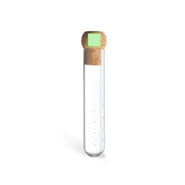 Infusor de cristal con tapón de corcho