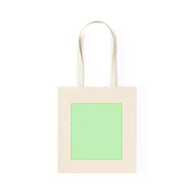 Bolsa algodón 300g/m2 asas largas cosida 10 kg 41x37 cm
