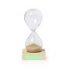Reloj arena borosilicato 5 min base pino - Imagen 7