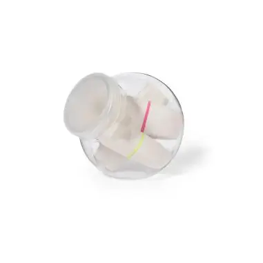 Set marcadores fluorescentes caña trigo ABS 3 colores bote