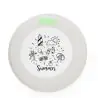 Frisbee caña trigo coloreable 6 ceras papel reciclado - Imagen 5