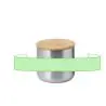 Set bidón vasos acero inox bambú 500 ml 2x300 ml kraft - Imagen 12