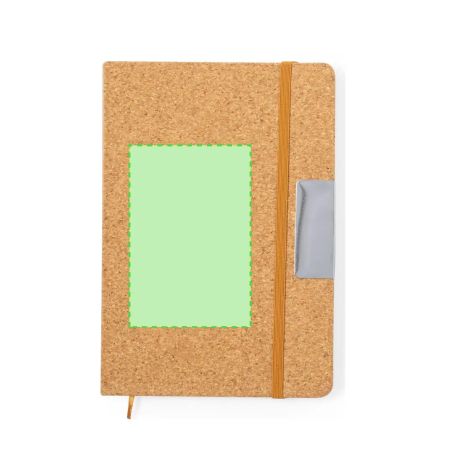 Set corcho bloc bolígrafo y USB 16 GB