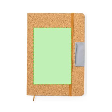 Set corcho bloc bolígrafo y USB 16 GB
