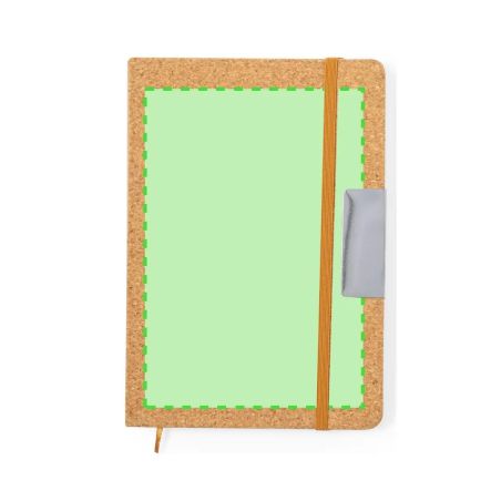 Set corcho bloc bolígrafo y USB 16 GB