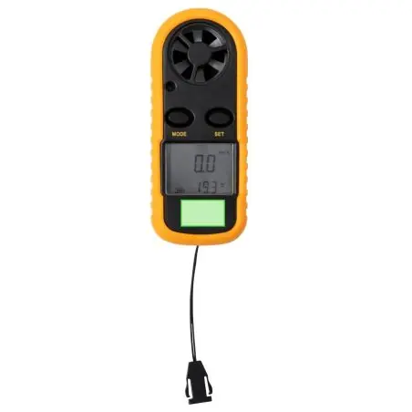Anemómetro ABS LCD con memoria