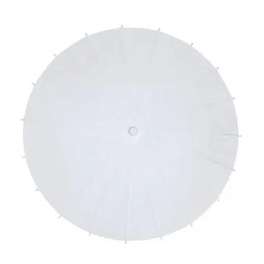 Sombrilla madera tela papel 58 cm varillas madera manual