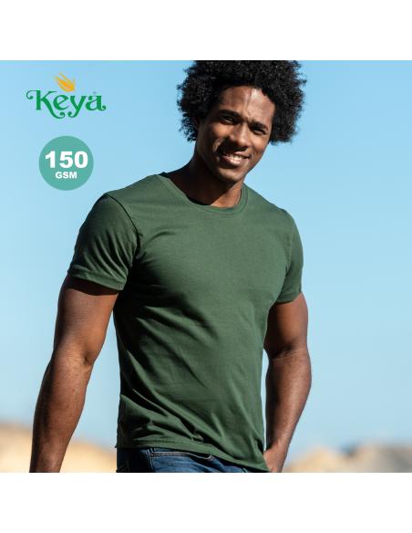 Camiseta Adulto Color ""keya"" Ecológica Personalizada B150