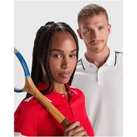 Polo deportivo mujer poliéster reciclado antibacteriano