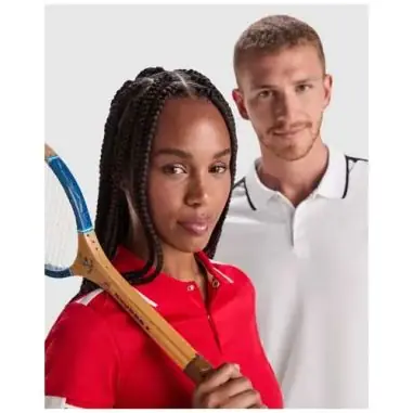 Polo deportivo mujer poliéster reciclado antibacteriano