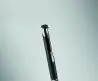 Bolígrafo aluminio pulsador tinta azul 13.5 cm - Imagen 3