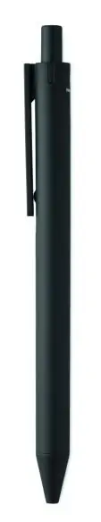 Bolígrafo caña trigo ABS tinta azul 14 cm