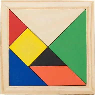 Puzzle madera 7 piezas con instrucciones