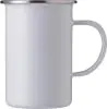 Taza esmaltada 450 ml borde acero inoxidable - Imagen 5