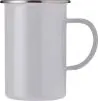 Taza esmaltada 450 ml borde acero inoxidable - Imagen 6