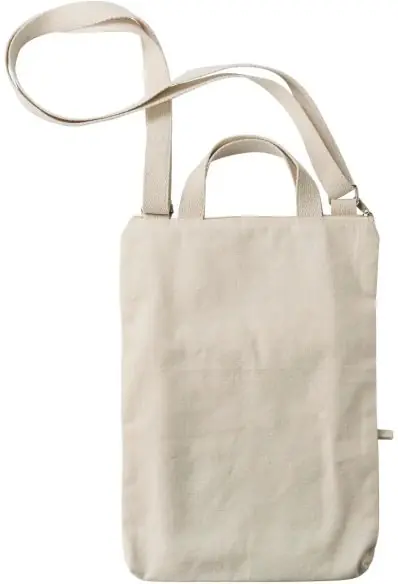 Bolsa algodón 340 g/m² con bandolera