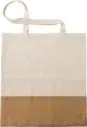 Bolsa algodón 160 g/m² base imitación yute - Imagen 5