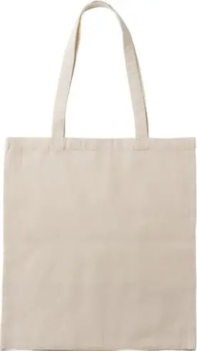 Bolsa algodón 160 g/m² base imitación yute