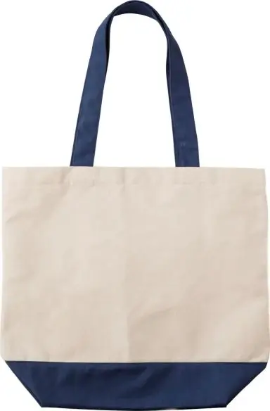 Bolsa lona algodón 280 g/m² con bolsillo interior