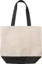 Bolsa lona algodón 280 g/m² con bolsillo interior - Imagen 7