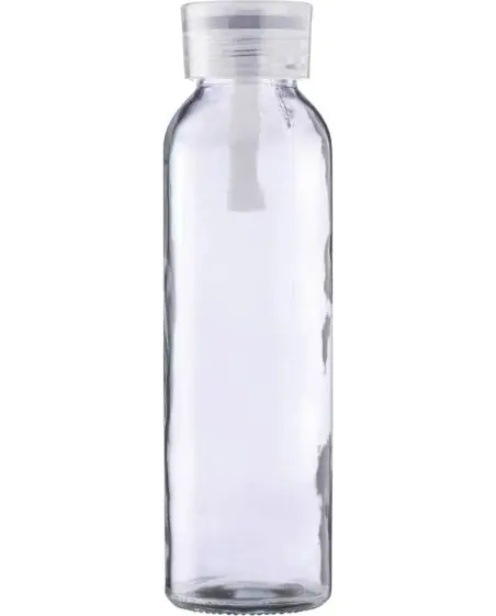 Botella cristal 500 ml con correa de silicona