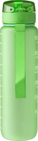 Botella RPET 1 L mate con horas