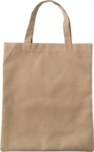 Bolsa RPET 600D con corcho y bolsillo frontal