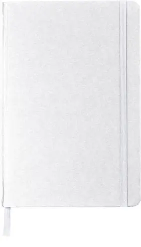 Libreta A5 reciclada 160 páginas con elástico
