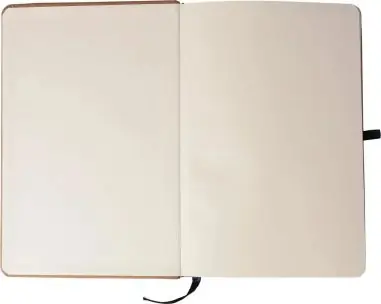 Cuaderno A5 piel reciclada 200 páginas