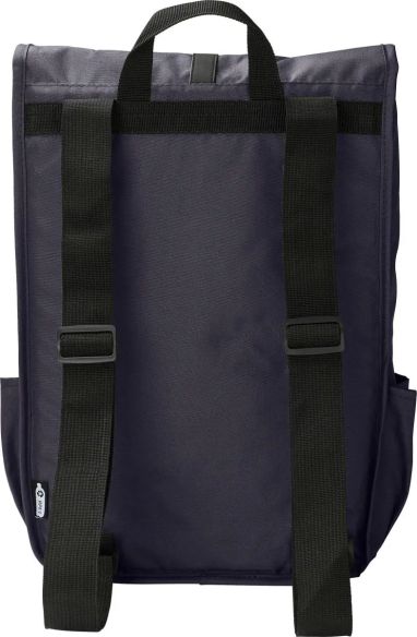 Mochila RPET 300D con solapa y hebilla