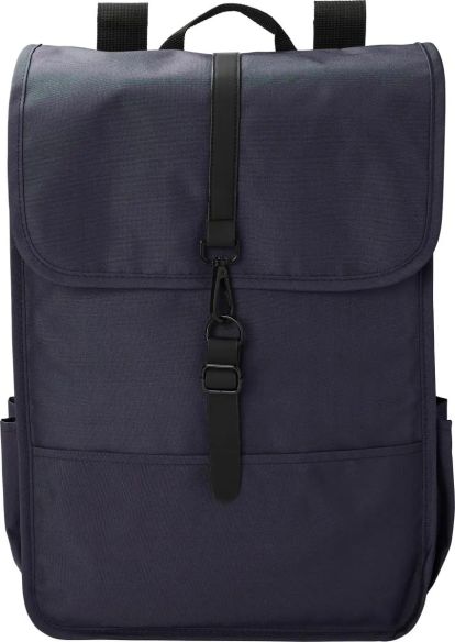 Mochila RPET 300D con solapa y hebilla