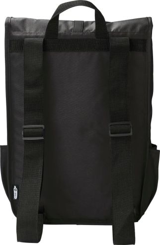 Mochila RPET 300D con solapa y hebilla