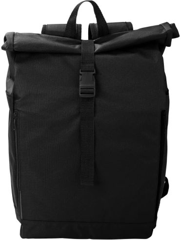 Mochila enrollable RPET 600D con bolsillos laterales