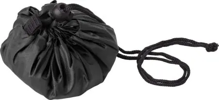 Bolsa plegable RPET 210D con cremallera