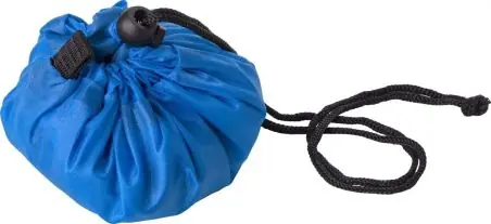Bolsa plegable RPET 210D con cremallera