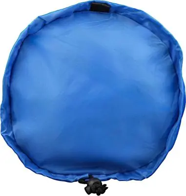 Bolsa plegable RPET 210D con cremallera