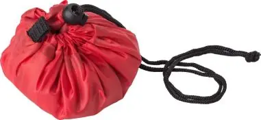 Bolsa plegable RPET 210D con cremallera