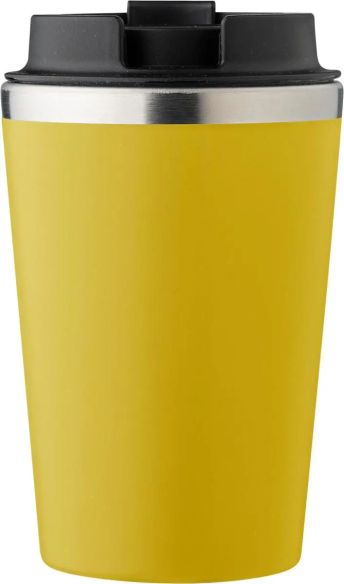Taza acero inoxidable tapa PP 350 ml