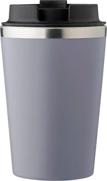 Taza acero inoxidable tapa PP 350 ml