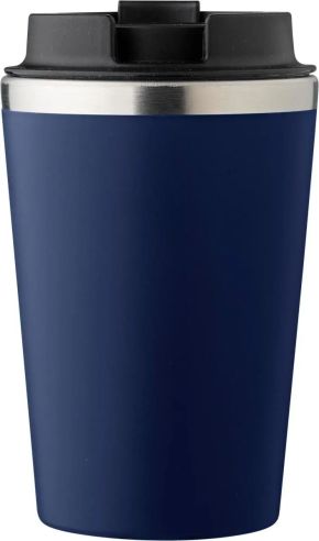 Taza acero inoxidable tapa PP 350 ml