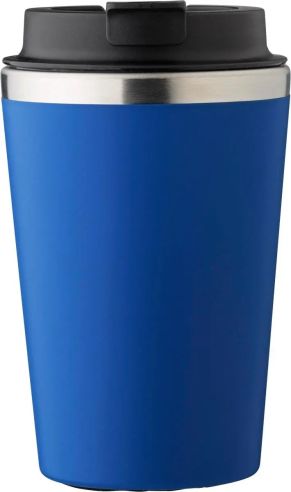 Taza acero inoxidable tapa PP 350 ml