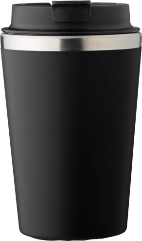 Taza acero inoxidable tapa PP 350 ml