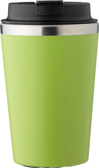 Taza acero inoxidable tapa PP 350 ml