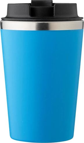 Taza acero inoxidable tapa PP 350 ml