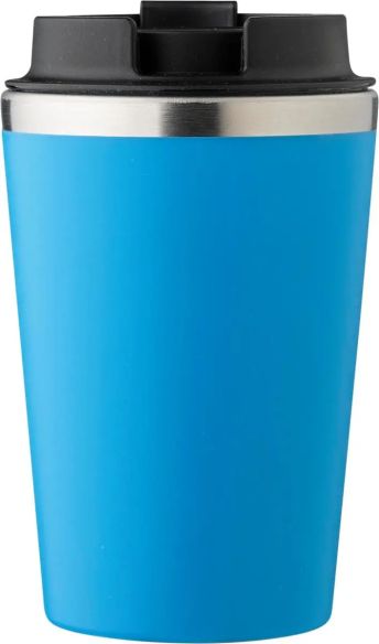 Taza acero inoxidable tapa PP 350 ml
